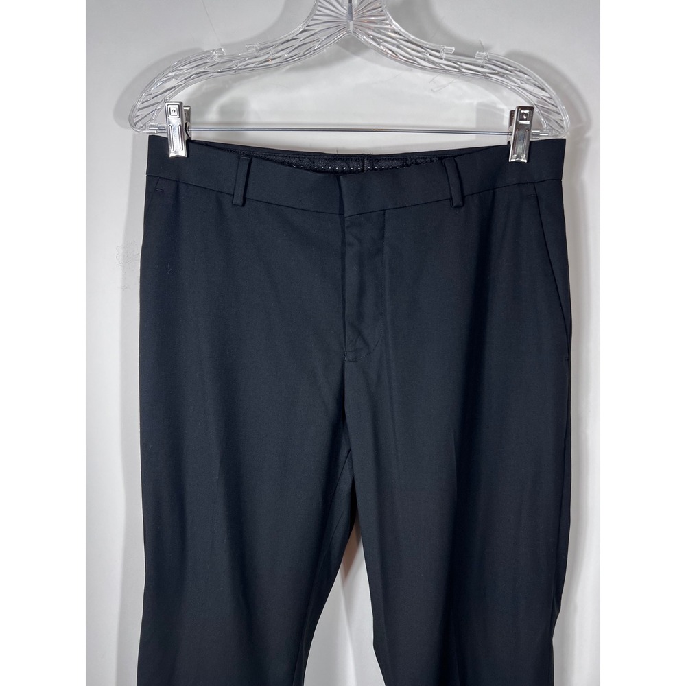 Murano Zac Fit Essentials Black Dress Pants Mens‎ 32x30 Slim actual 30x29 - Picture 9 of 9